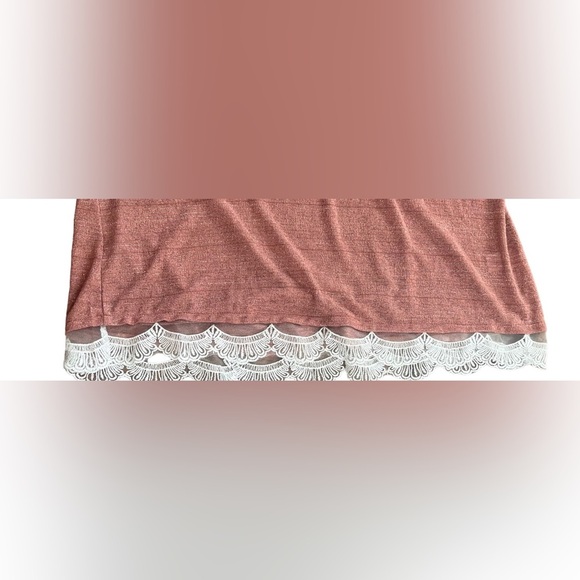 NWT umgee turtleneck in dusty rose women’s size large - Picture 5 of 8